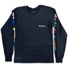 Chrome Hearts Multi Color Cross L/S T-shirt Black T Shirt Femme Ref 53604 Beh