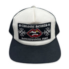 Chrome Hearts Chomper Hollywood Trucker Hat Black/White Hats
