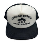 Chrome Hearts King Taco Trucker Hat Black/White Trucker Hats