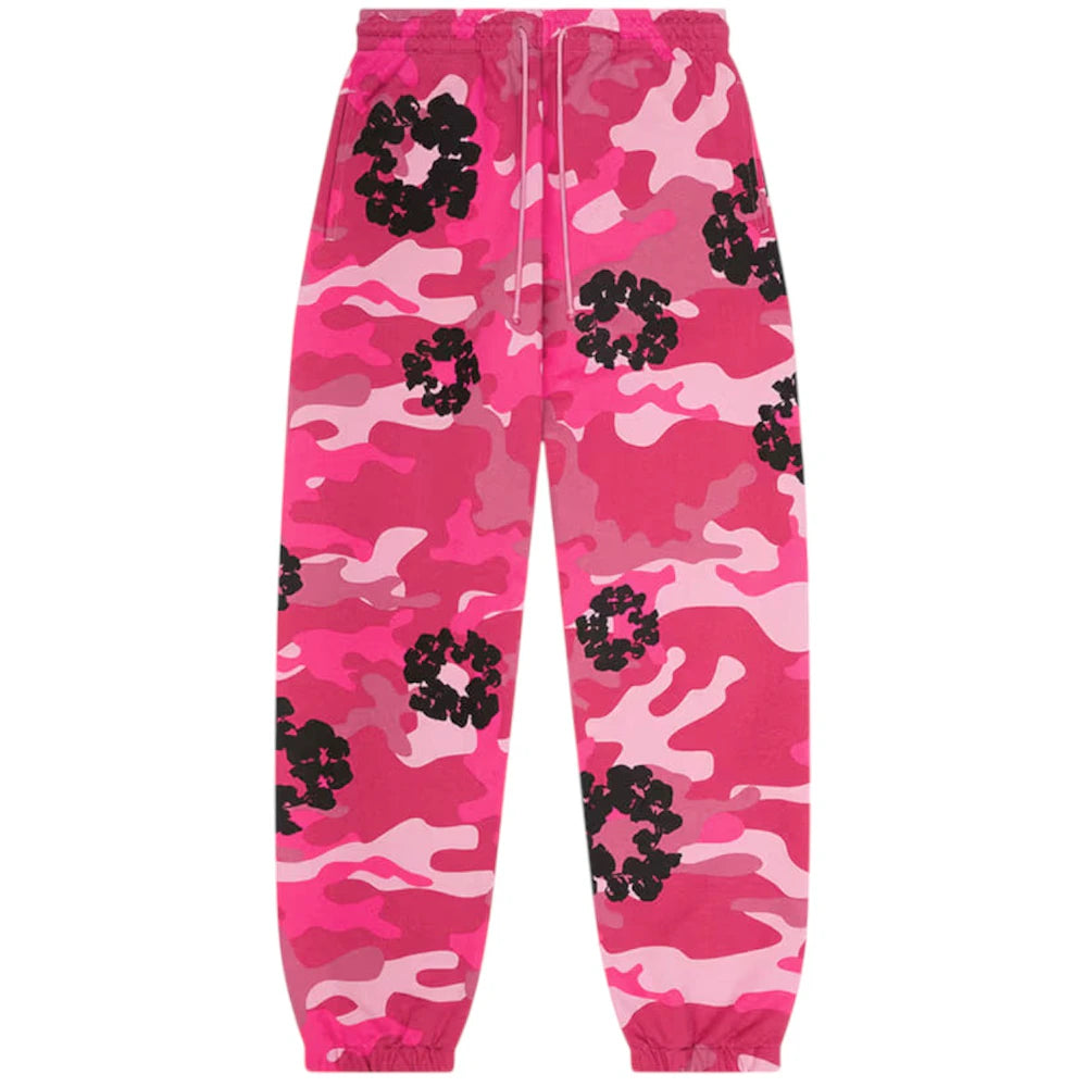 Denim Tears The Cotton Wreath Sweatpant Pink Camo – Sole By Style