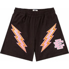 Eric Emanuel EE Short Dark Brown/Pink Bolt Bottoms
