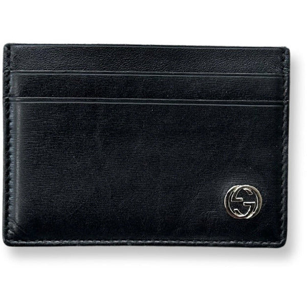 Gucci GG Leather Card Holder Accessories