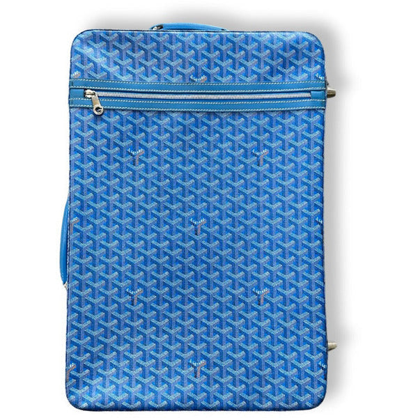 Goyard Trolly Rolling Luggage Blue Accessories