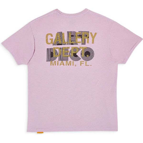 Gallery Dept. Art Deco Tee Lavender Shirts & Tops
