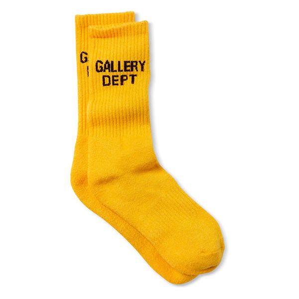 Gallery Dept. Clean Yellow Socks Accessories
