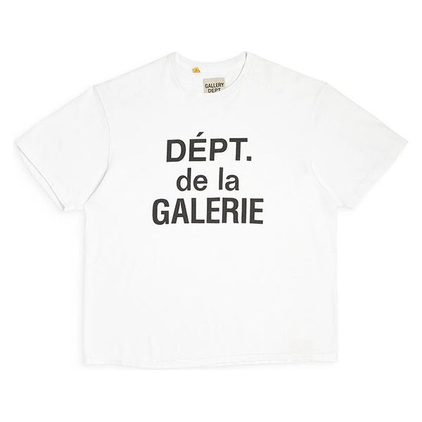 Gallery Dept. Souvenir T-Shirt White Black Fear of God