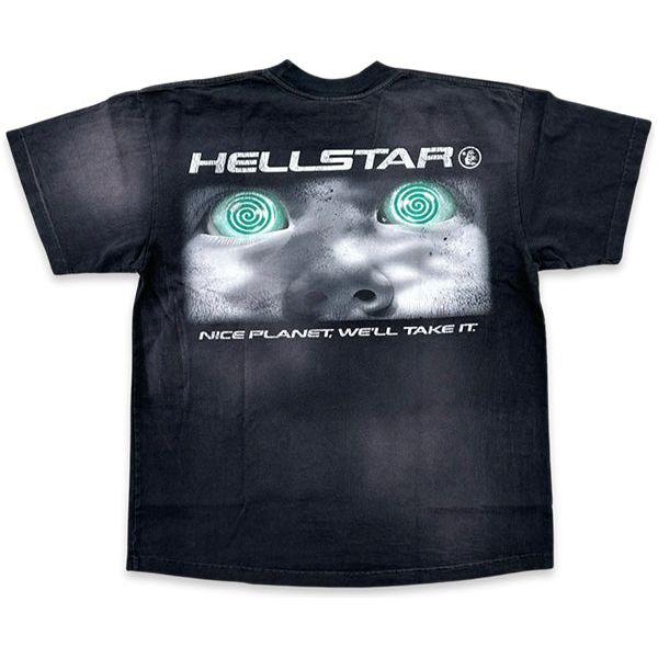 Hellstar Attacks T-Shirt Black Shirts & Tops