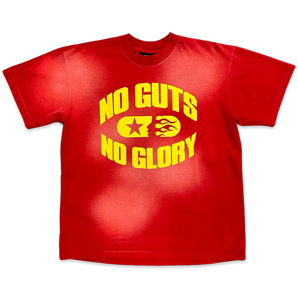 Hellstar No Guts No Glory T-shirt Red Shirts & Tops