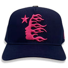 Hellstar OG Snapback Hat Navy Hats