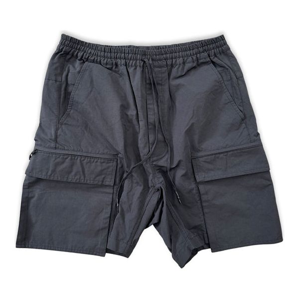 wide-leg knee-length track shorts Black Bottoms