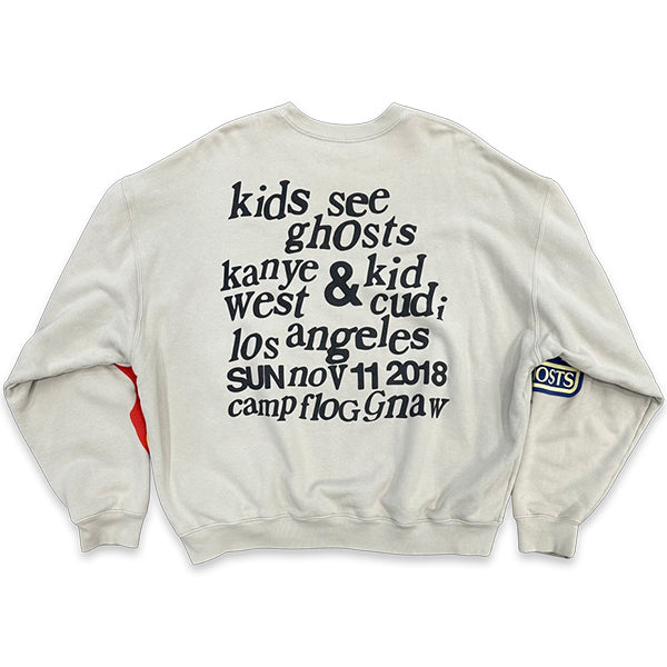 Kids See Ghosts FREEEE Crewneck Sweatshirt Ghost Sweatshirts