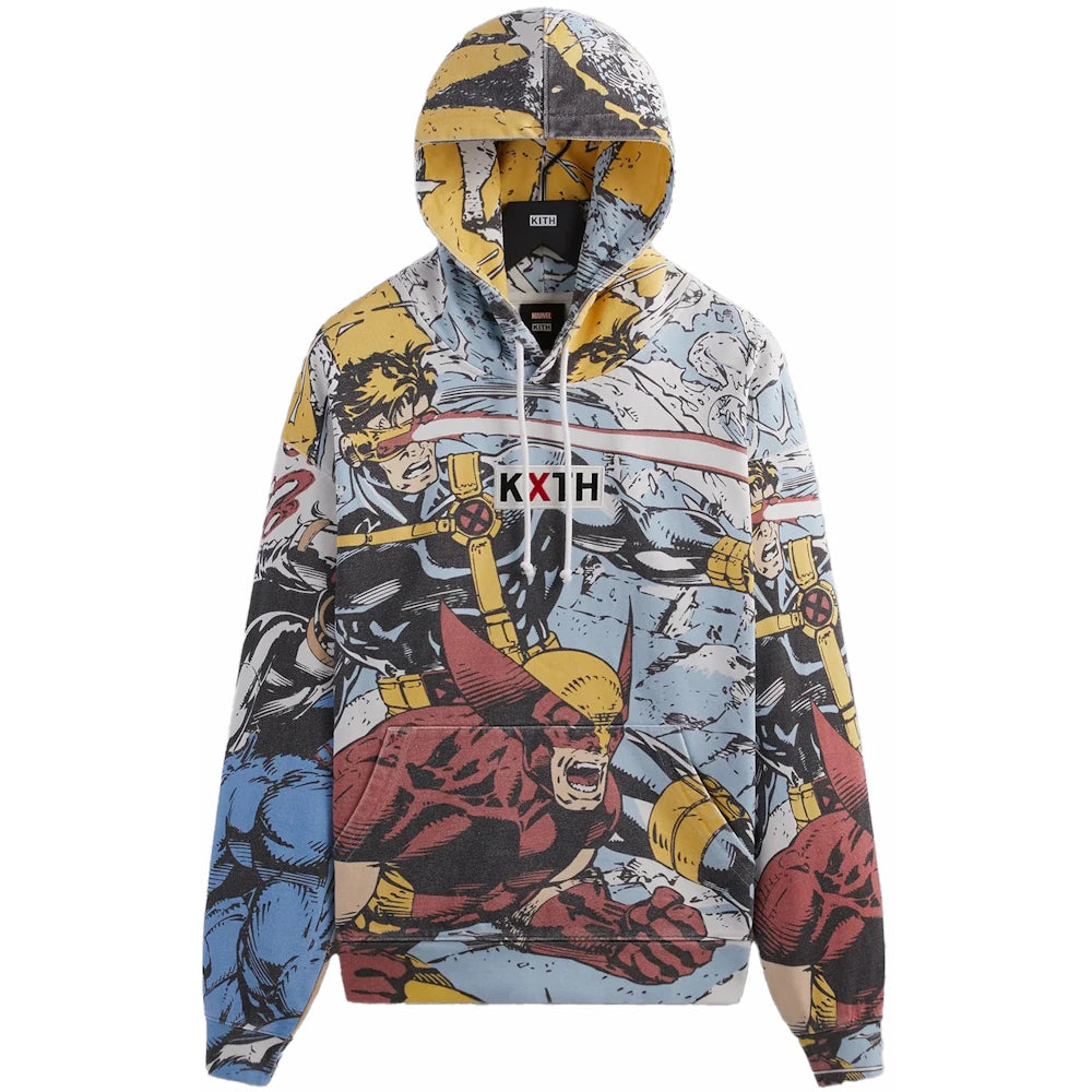 Kith x Marvel X-Men Battle Hoodie White PH Apparel