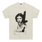Kith x STAR WARS Leia Vintage Tee Sandrift Shirts & Tops