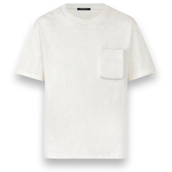 Louis Vuitton Signature 3D Pocket Monogram T-shirt White Shirts & Tops
