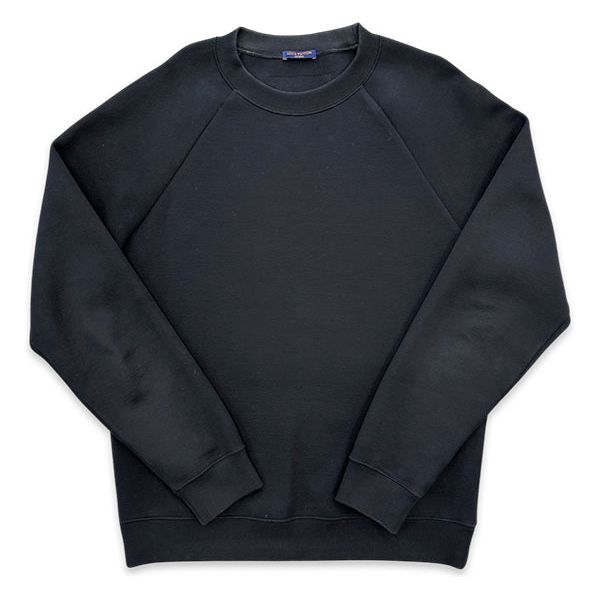 Louis Vuitton Uniform Crewneck Black Sweatshirts