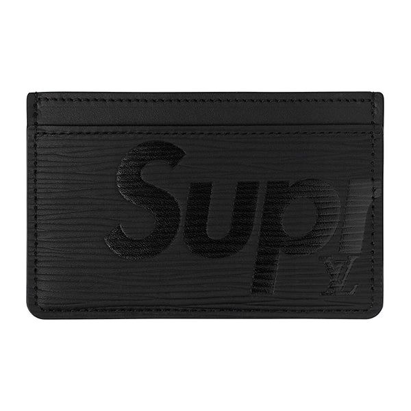Louis Vuitton x Supreme Porte Carte Simple Epi Black Accessories