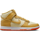 Nike Dunk High Wheat Gold Safety Orange Sneakers