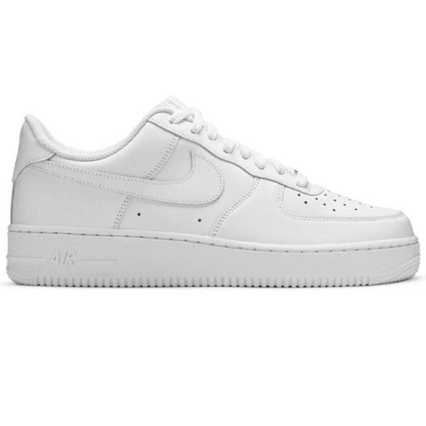 Nike junior Air Force 1 Low '07 White Shoes