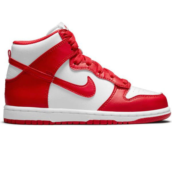 Nike Dunk High Championship White Red (PS) Shoes
