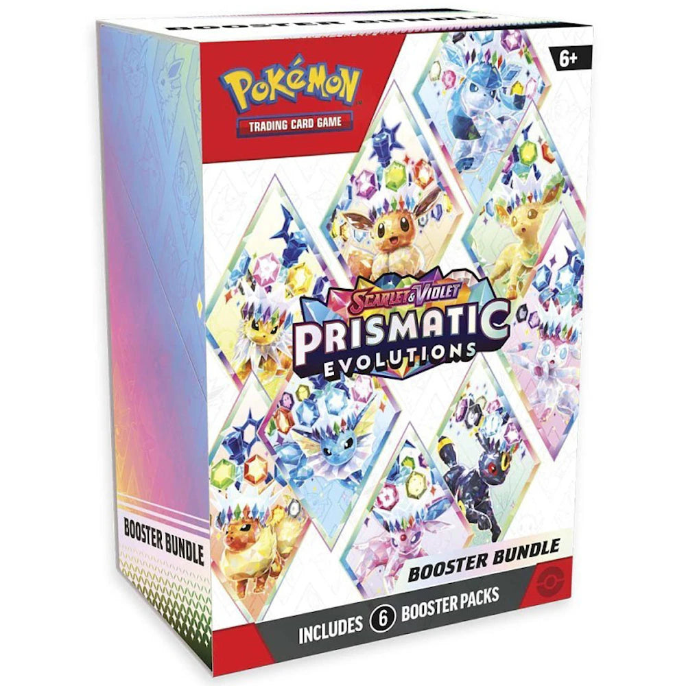 Pokémon Scarlet & Violet Prismatic Evolutions Booster Bundle Trading Cards