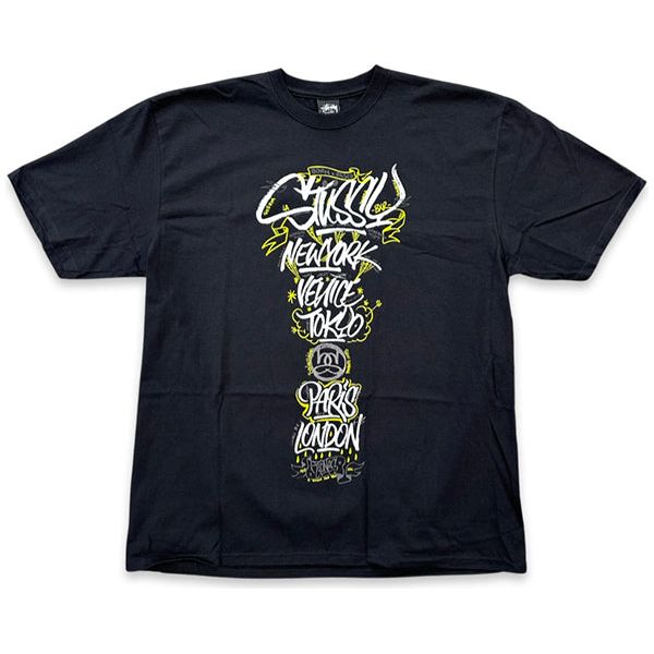 Stussy x United States USD Handstyles Tee Black Shirts & Tops