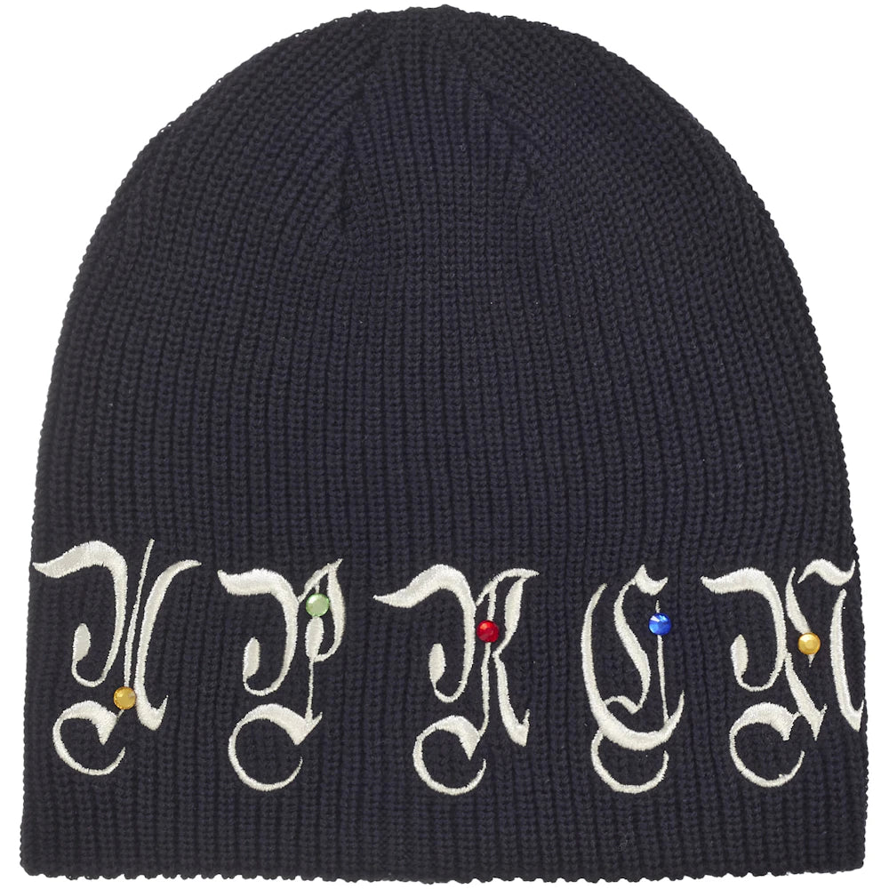 Supreme AOI Gems Beanie Black Accessories