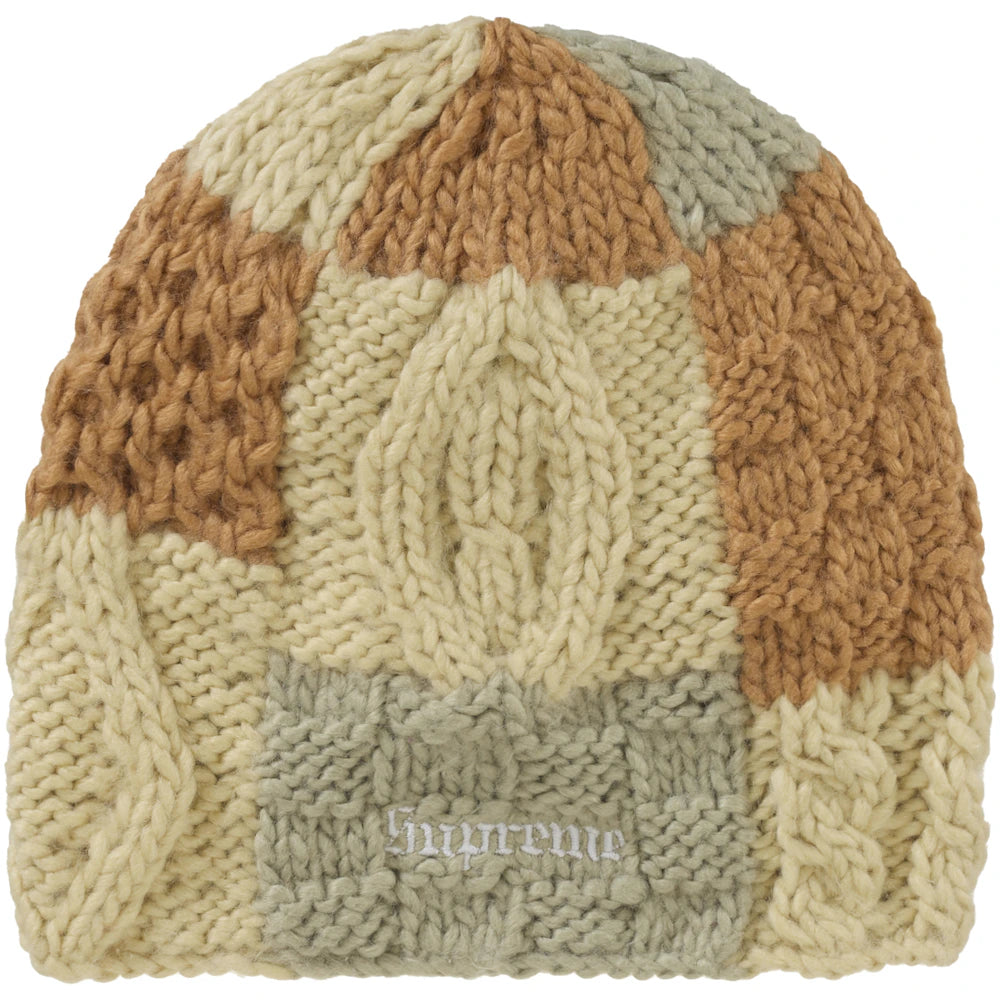 Supreme Block Knit Beanie Tan – Sole By Style Supreme Block Knit Beanie Tan – Sole By Style