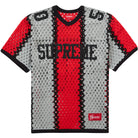 Supreme Crochet Football Jersey Black Apparel