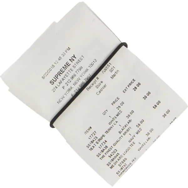 Supreme MM6 Maison Margiela Receipt Wallet Multicolor – Cheap Rvce 