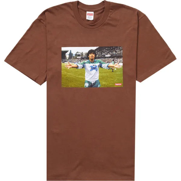 新品正規品  Maradona Supreme Tee Style By Sole – Brown 記念グッズ