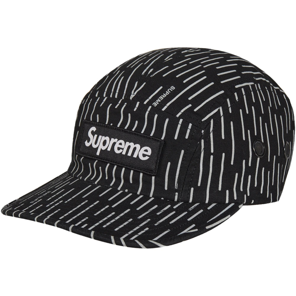 Supreme Military Camp Cap (FW24) Black Raindrop – Sole By Style Supreme Military Camp Cap (FW24) Black Raindrop – Sole By Style