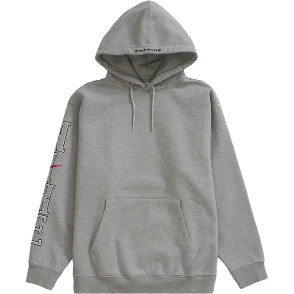 Supreme Nike Hooded Sweatshirt Heather Grey Sole By Style