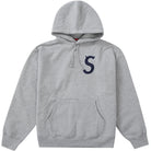 Supreme S Logo Hooded Sweatshirt (FW22) Heather Grey Apparel