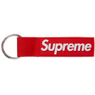 Supreme Webbing Keychain Red Accessories