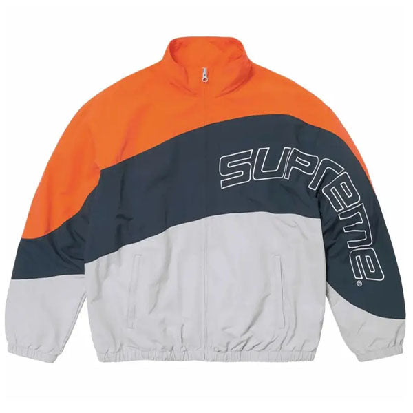 Supreme Curve Track Jacket (SS24) Grey Jackets