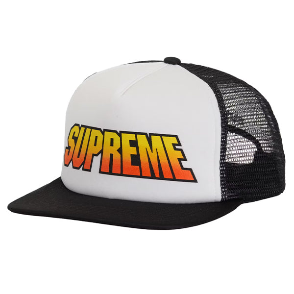 Supreme Gradient Mesh Back 5-Panel Black Hats