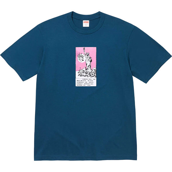 Supreme Liberty Tee Indigo – Sole By Style