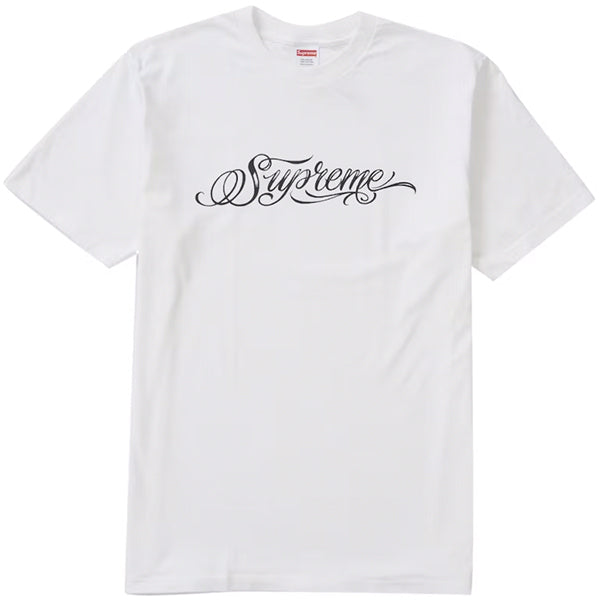 Supreme Script Tee White – Sole By Style