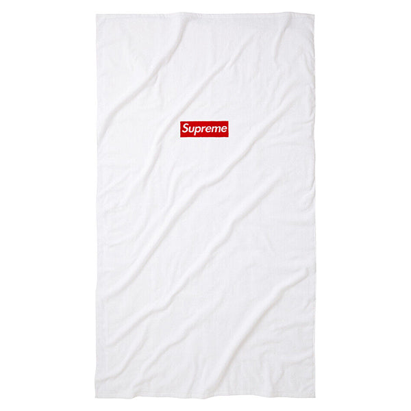 Supreme Box Logo Towel White Red (2014) Accessories