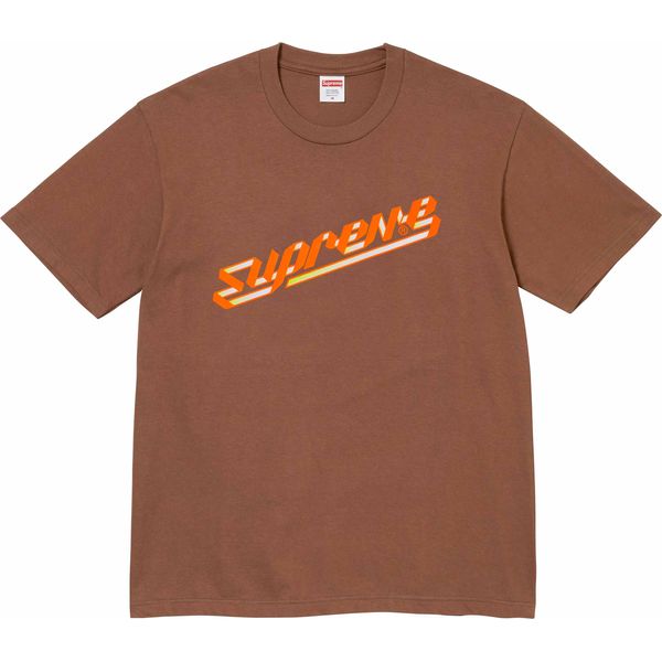 Supreme Banner Tee (FW23) Brown Shirts & Tops