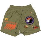 Travis Scott Running Wild Shorts Olive Apparel