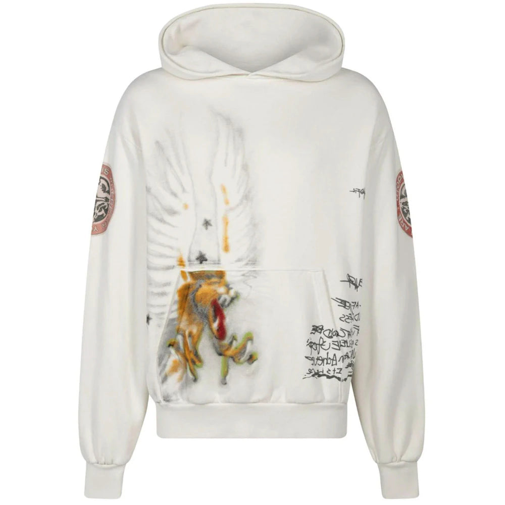 Travis Scott Utopia Circus Maximus 2023 Tour Hoodie White Apparel