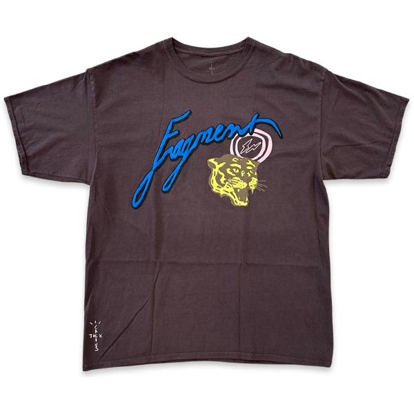 Travis Scott Cactus Jack For Fragment Icons Tee Brown Shirts & Tops