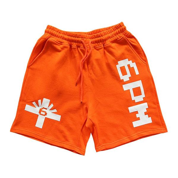 Vertabrae x 6PM Logo Shorts Orange Bottoms