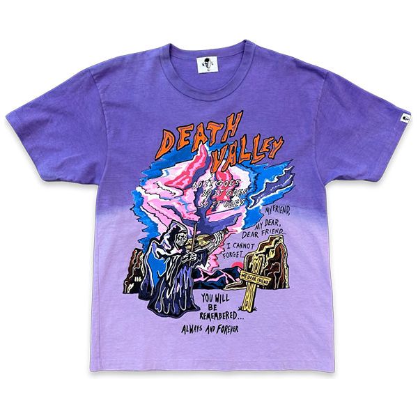 Warren Lotas Death Valley T-shirt Purple Ombre Shirts & Tops