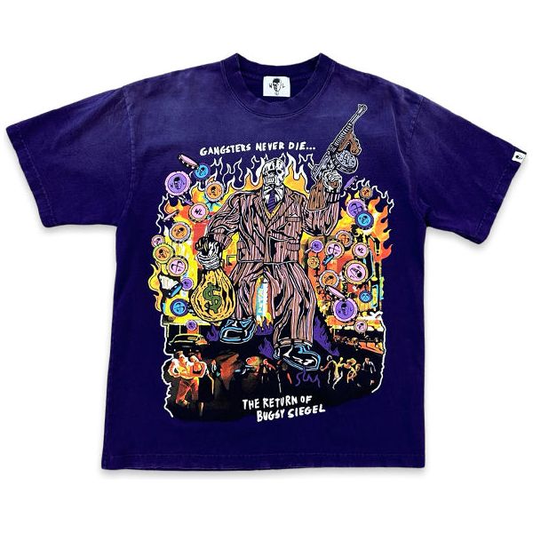 Warren Lotas Buggy Siegle T-shirt Dark Purple Shirts & Tops