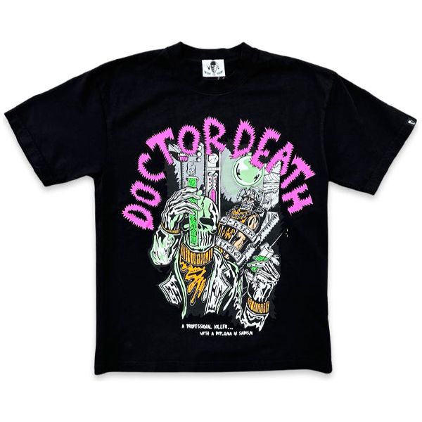 Warren Lotas Doctor Death T-shirt Black Indiana Shirts & Tops