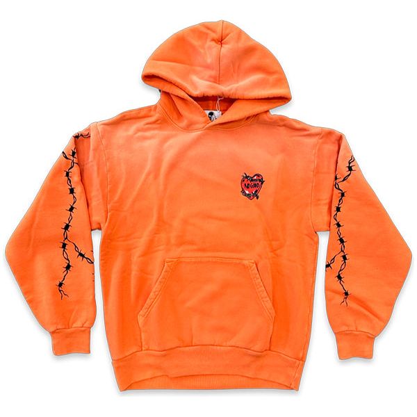 Warren Lotas Hard Love Hoodie Orange (Exclusive Access) Sweatshirts