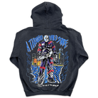 Warren Lotas A Thousand Yard Stare Hoodie Washed Black Apparel