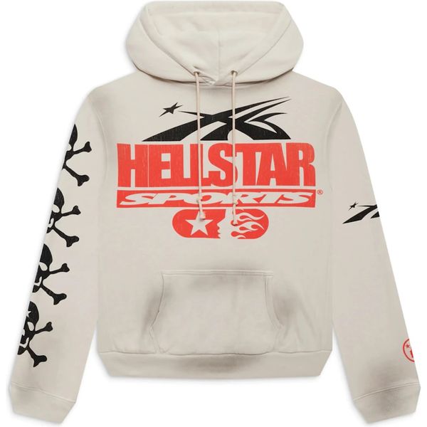 Hellstar If You Dont Like Us Beat Us Hoodie White Sweatshirts